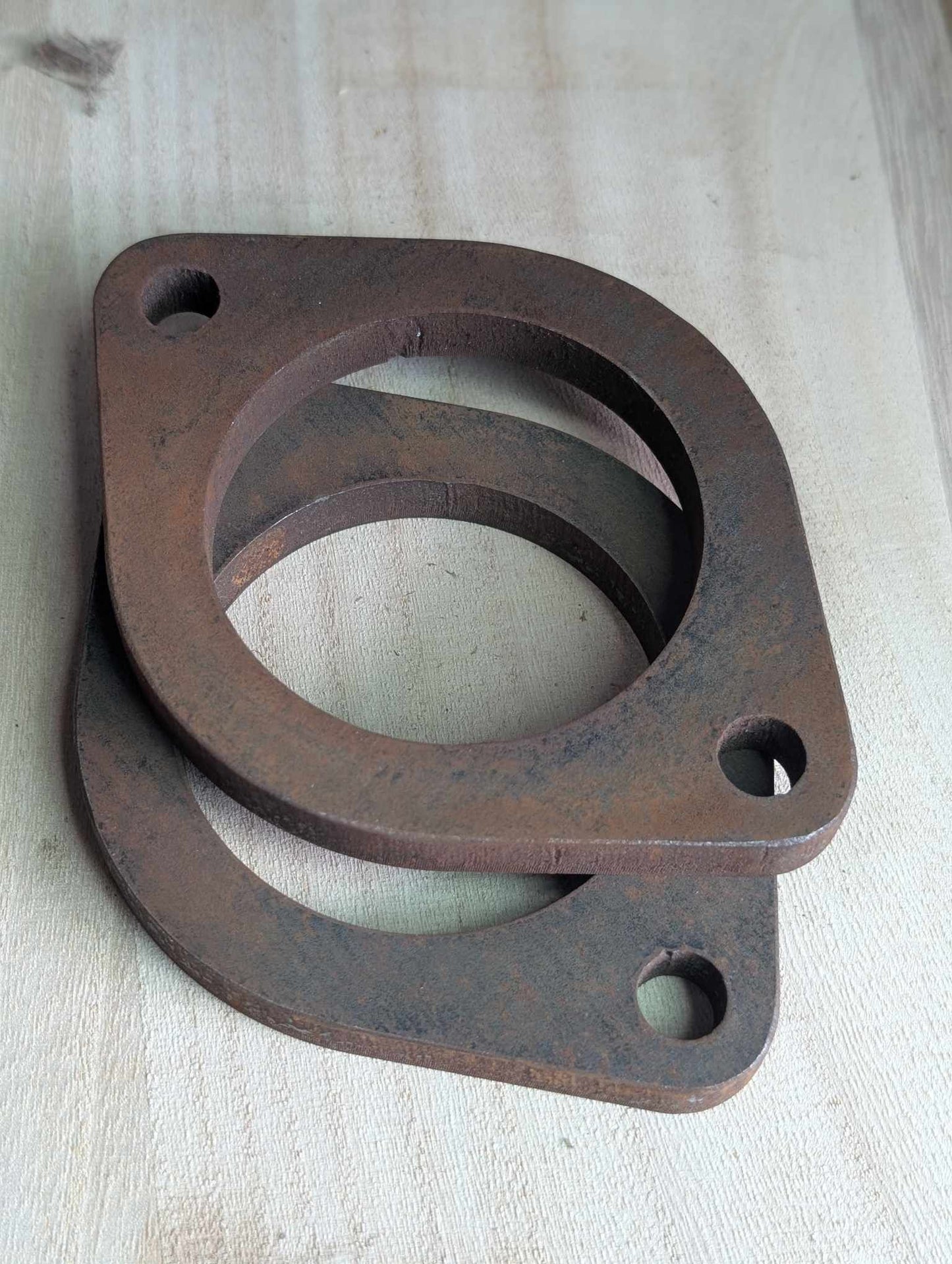 2.5inch mild steel exhaust flange