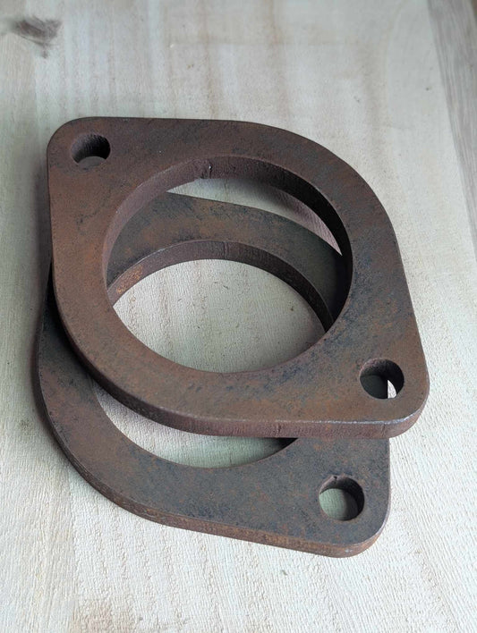 2.5inch mild steel exhaust flange