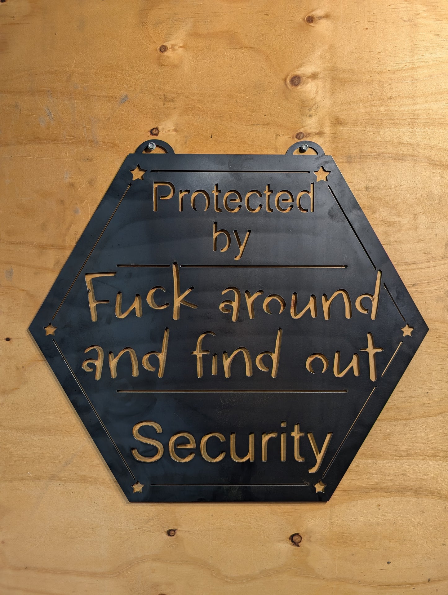 Security Sign