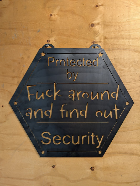 Security Sign